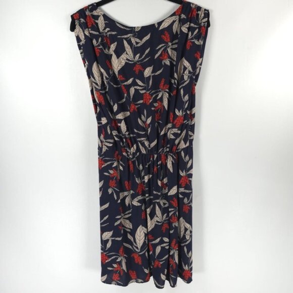 NWT VIX PAULA HERMANNY JASMINE GISELE V Neck Sleeveless Wrap Floral Dress S/P - Picture 3 of 10